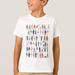 Medborgare i NYC New York City Boroughs T Shirt