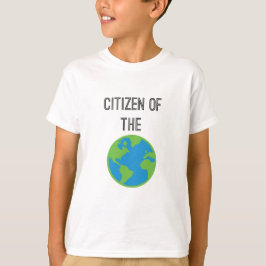 Medborgare i World Kids T-Shirt