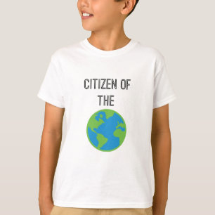 Medborgare i World Kids T-Shirt
