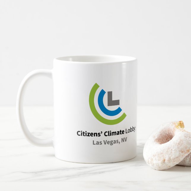 Medborgare Klimatlobbyn Las Vegas Coffee Mugg (Med munk)