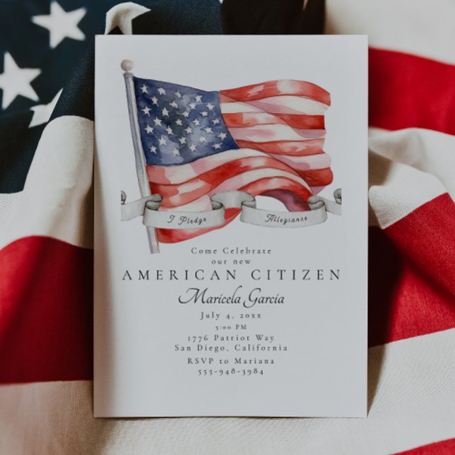 Medborgare - New America Citizen Party Inbjudningar (Skapare uppladdad)