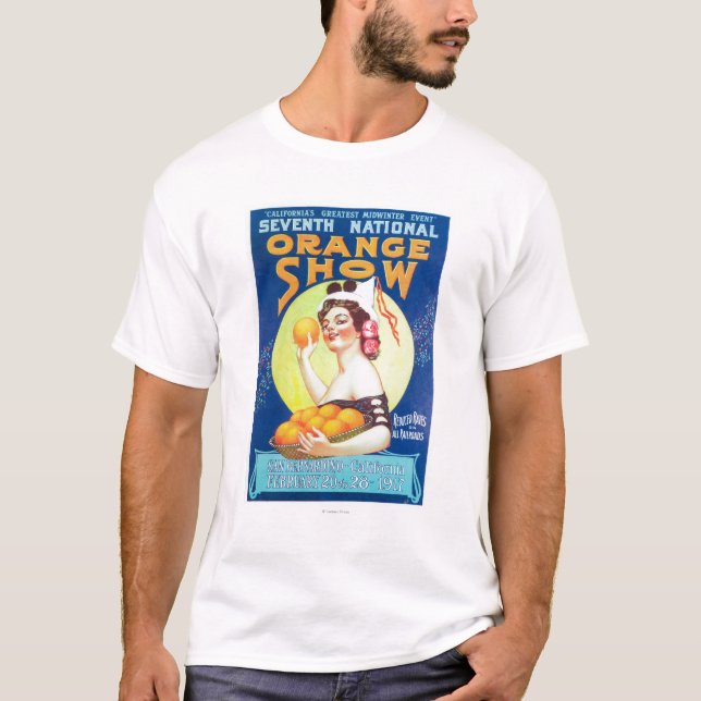 Medborgare orange ShowPoster #3 Tee (Framsida)