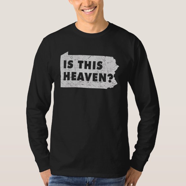 Medborgare Stolt Amerika Stat USA Himmel Hem Penns T Shirt (Framsida)