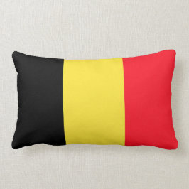 Medborgareflagga av Belgien Lumbarkudde