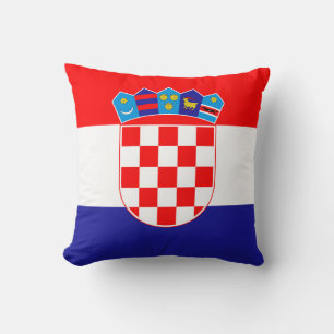 Medborgareflagga av Kroatien Zastava Hrvatske Kudde