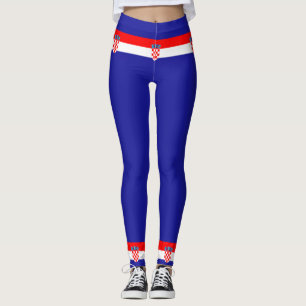 Medborgareflagga av Kroatien Zastava Hrvatske Leggings