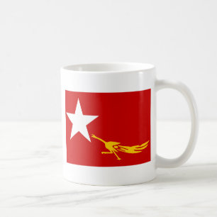 Medborgareliga för demokrati, Myanmar flagga Kaffemugg