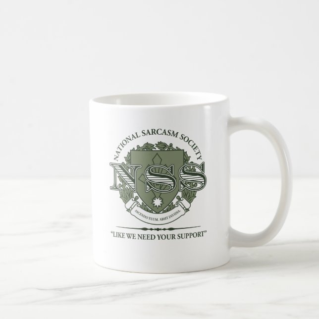 MedborgareSarcasmsamhälle Kaffemugg (Höger)