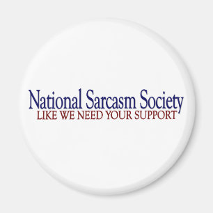 MedborgareSarcasmsamhälle Magnet