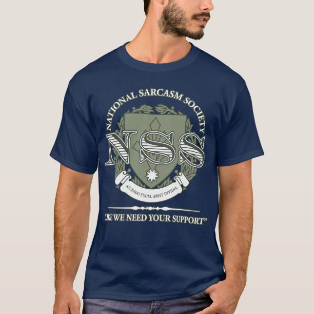 MedborgareSarcasmsamhälle Tee (Framsida)