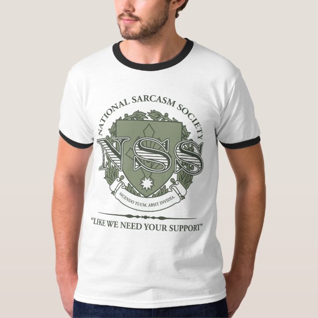MedborgareSarcasmsamhälle Tee (Framsida)
