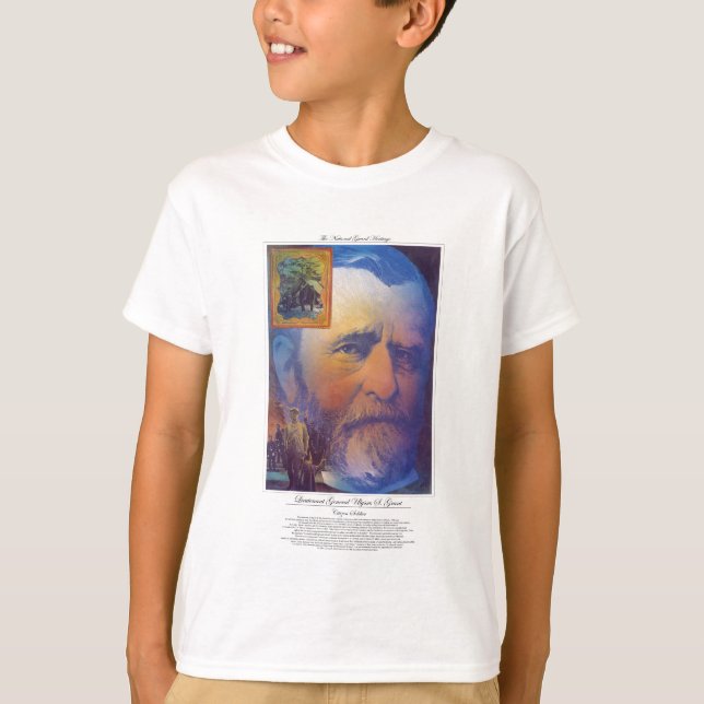Medborgaresoldat för Lieutenant General Ulysses T Shirt (Framsida)