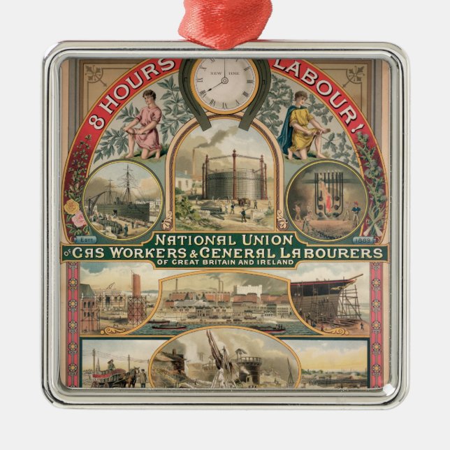 Medborgareunion Julgransprydnad Metall (Framsidan)