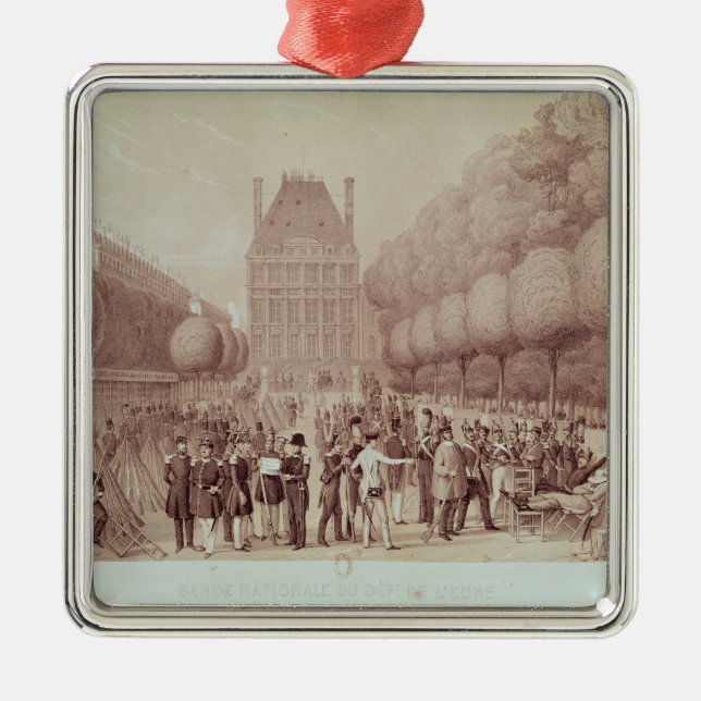 Medborgarevakten Julgransprydnad Metall (Framsidan)