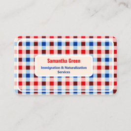 Medborgarskap för invandring visitkort