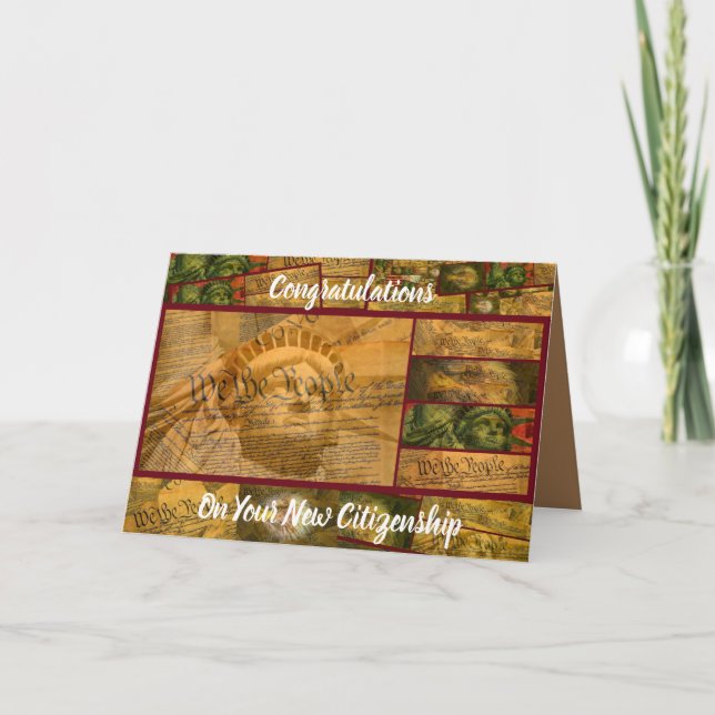 Medborgarskap Helgkort (Framsida)