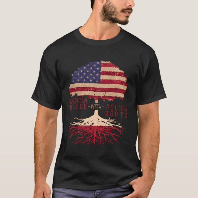 Medborgarskap i polska Land T Shirt (Framsida)