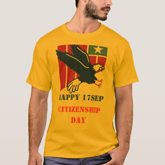 medborgarskapsdag t shirt (Framsida)