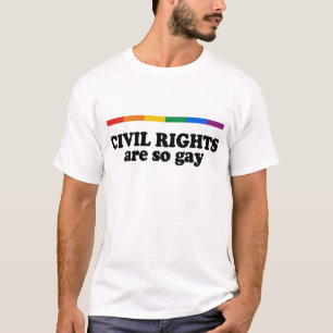 Medborgerlig rättighet är glada t-shirt