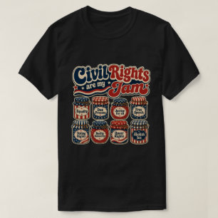 Medborgerliga rättigheter är min grej - social rät t shirt