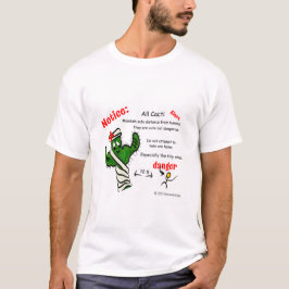 Meddela alla Cacti - Människan är farlig! T Shirt