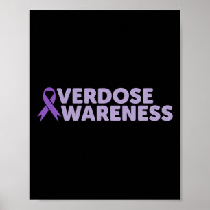 Meddela återhämtning Överdoseringsmedvetenhet Poster