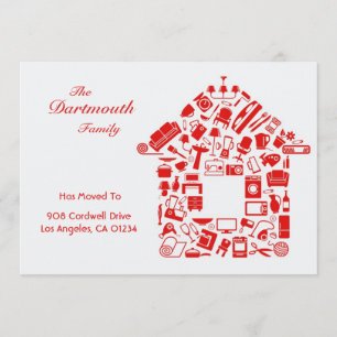 Meddelande för adressändringlägenhetkort