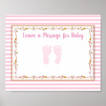 Meddelande för Baby, Poster babynyckelknappar