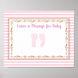 Meddelande för Baby, Poster babynyckelknappar