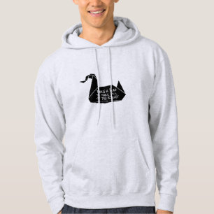 meddelande för fängelseavbrottskran sweatshirt