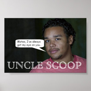 Meddelande för Uncle Skopa till Mateo Poster