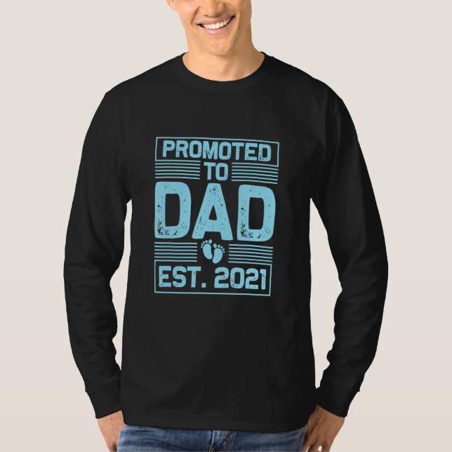 Meddelande från baby till Pappa 2021 Far T Shirt (Framsida)