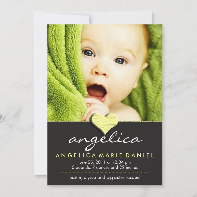 Meddelande från Chic Baby (Framsida)