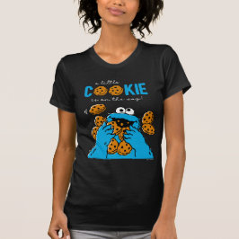 Meddelande från Cookie Monster Gravid/Baby T Shirt