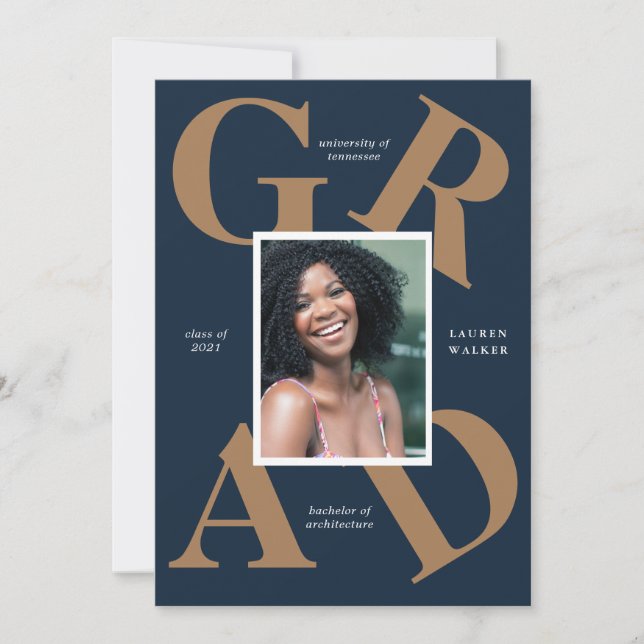 meddelande från färg student om djärvt skript inbjudningar (Framsida)