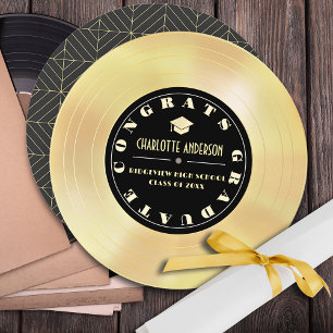 Meddelande från Guld Disk/Vinyl Record Studenten