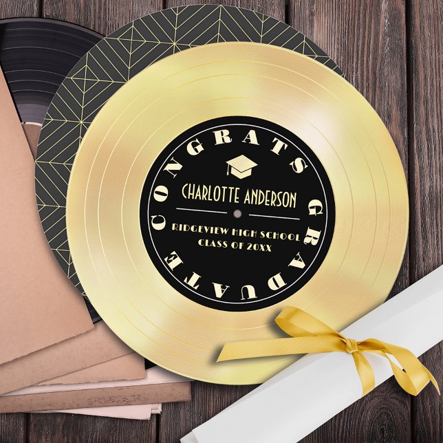 Meddelande från Guld Disk/Vinyl Record Studenten (Skapare uppladdad)