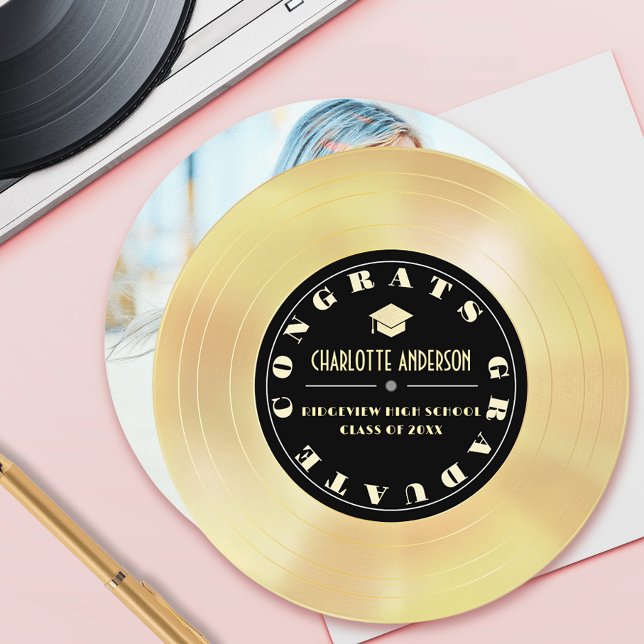Meddelande från Guld Disk/Vinyl Record Studenten (Skapare uppladdad)