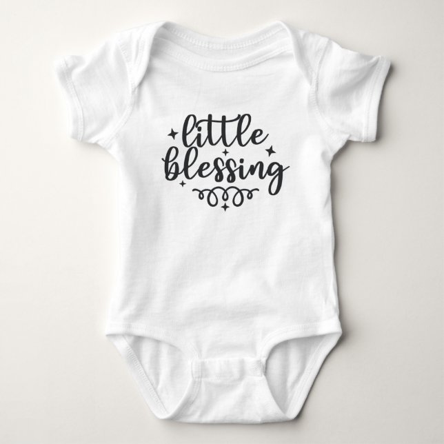 Meddelande från Little Blating Baby T Shirt (Framsida)