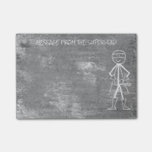 Meddelande från Pappa Far - Grått Stone Cement Her