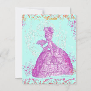 Meddelande från Potpourri de Marie Antoinette-Anpa Inbjudningar
