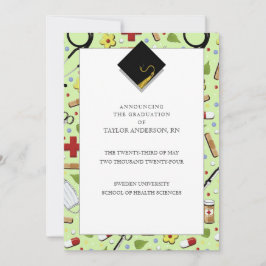 Meddelande från sjuksköterskeskolan Studenten Inbjudningar