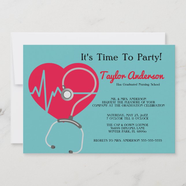 Meddelande från Stethoscope Sjuksköterskeskola Stu Inbjudningar (Framsida)