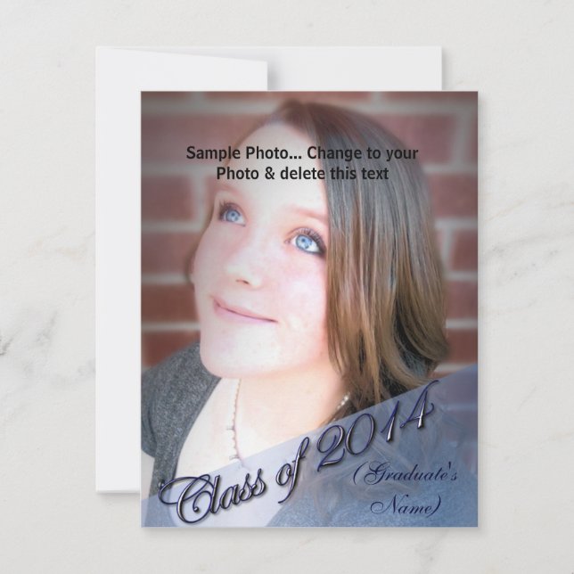 Meddelande från studenten, inbjudan (Framsida)