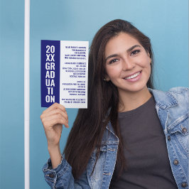 Meddelande från studenten/inbjudan från part [blåt inbjudningar