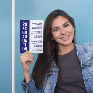 Meddelande från studenten/inbjudan från part [blåt inbjudningar