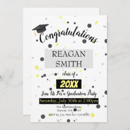 Meddelande från studenten inbjudningar