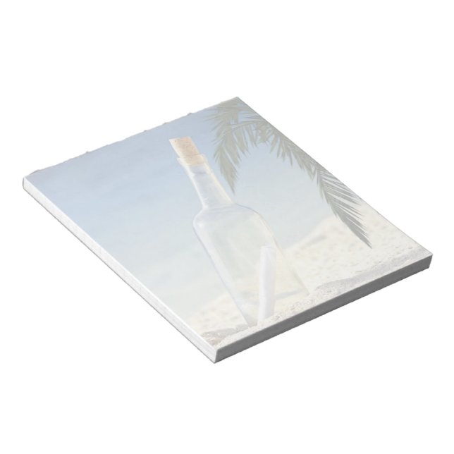 Meddelande i en Flaska 2 Anteckningsblock (Vinklad)