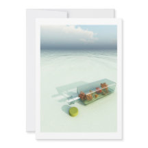 Meddelande i en flaskainbjudan