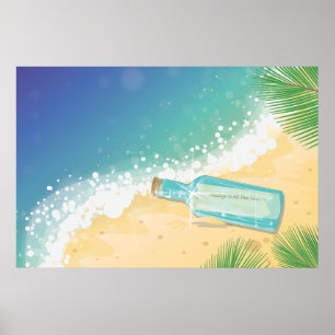 Meddelande i Flaska Poster